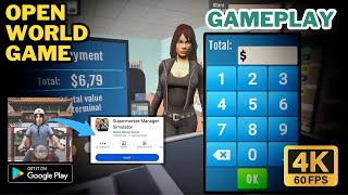 Supermarket Manager Simulator - Gameplay Walkthrough (Android, iOS)| #jerryisgaming #1