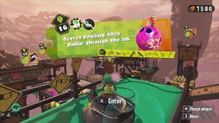 Splatoon 2 - Stage 4-16 Secret Bowling Alley Hero Brella