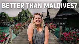 BETTER THAN MALDIVES? | Over water chalets in Sabah, Malaysia