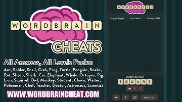 WordBrain Crab 9 Cheats | WordBrain Cheats | Crab 9 Answer