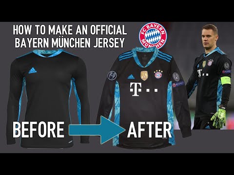 How To Make An Official Bayern München Jersey