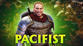 Is it possible to be a PACIFIST in Bannerlord?