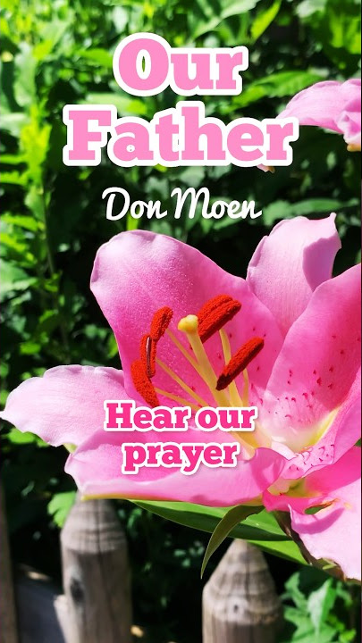 Our Father - Don Moen #ourfather #donmoenworship #mygardentoday #hopebringer #worshipsongs #mygarden
