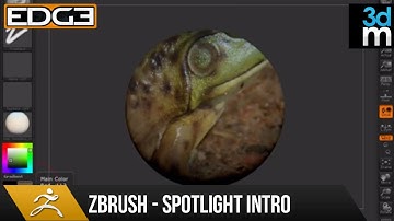 Zbrush Tutorial - Spotlight for Beginners HD by 3dmotive