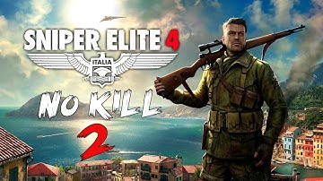 Sniper Elite 4 Part 2 No Kill/No Detection/Perfectionist Walkthrough [60FPS]