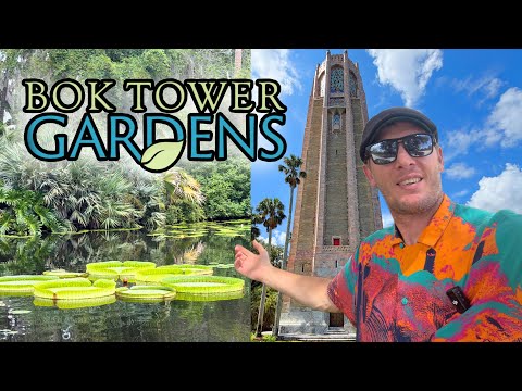 Bok Tower Gardens in Lake Wales, FLORIDA