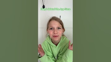 I deleted the App Store!!! 😂🤣