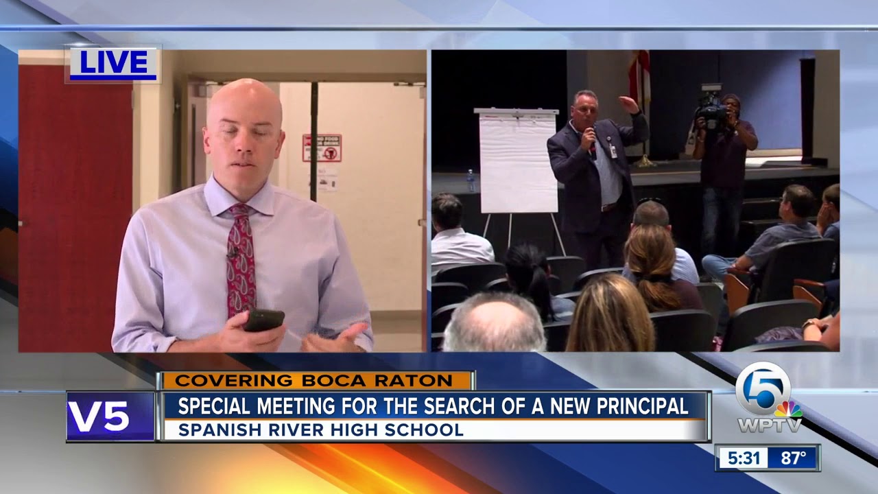 vero beach weather Search on for new Spanish River High School principal