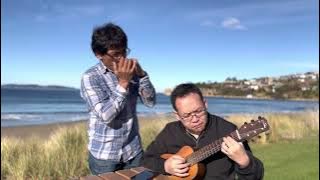 Tenanglah Kini Hatiku - Beach Session | Guitarlele & Harmonica Feat. Ps Ivan Sitompul