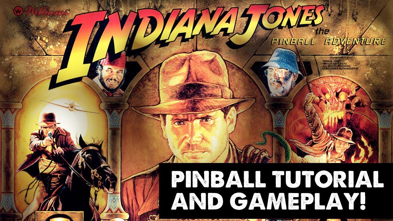 Indiana Jones The Pinball Adventure w/PINSOUND (Williams, 1993) 2/22