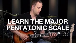 The Major Pentatonic Guitar Scale Lead Guitar Lesson 4