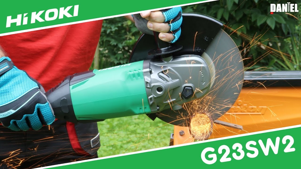 Mai ieftin decat GA9020, Hikoki G23SW2, cel mai rentabil polizor unghiular  de 230mm - YouTube