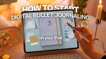 How to start Digital Bullet Journaling on your iPad in 2025 📓♡  | Beginner Tutorial