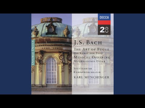 (CD)Art of the Fugue / Musical Offering／Bach、Stuttgarter Kammerorchster、Munchinger Johann Sebastian Bach, Karl Münchinger, Stuttgarter