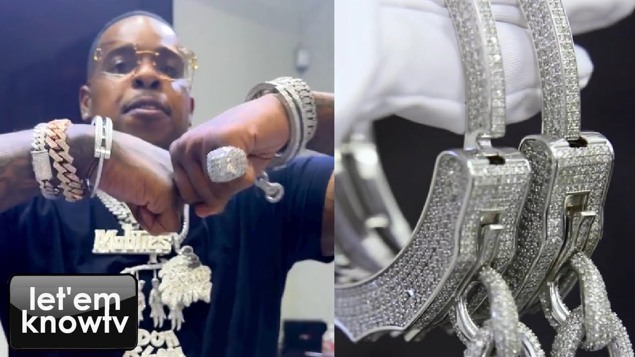 Rapper Finese2tymes Just Got A New Controversial Piece Of Jewelry From
