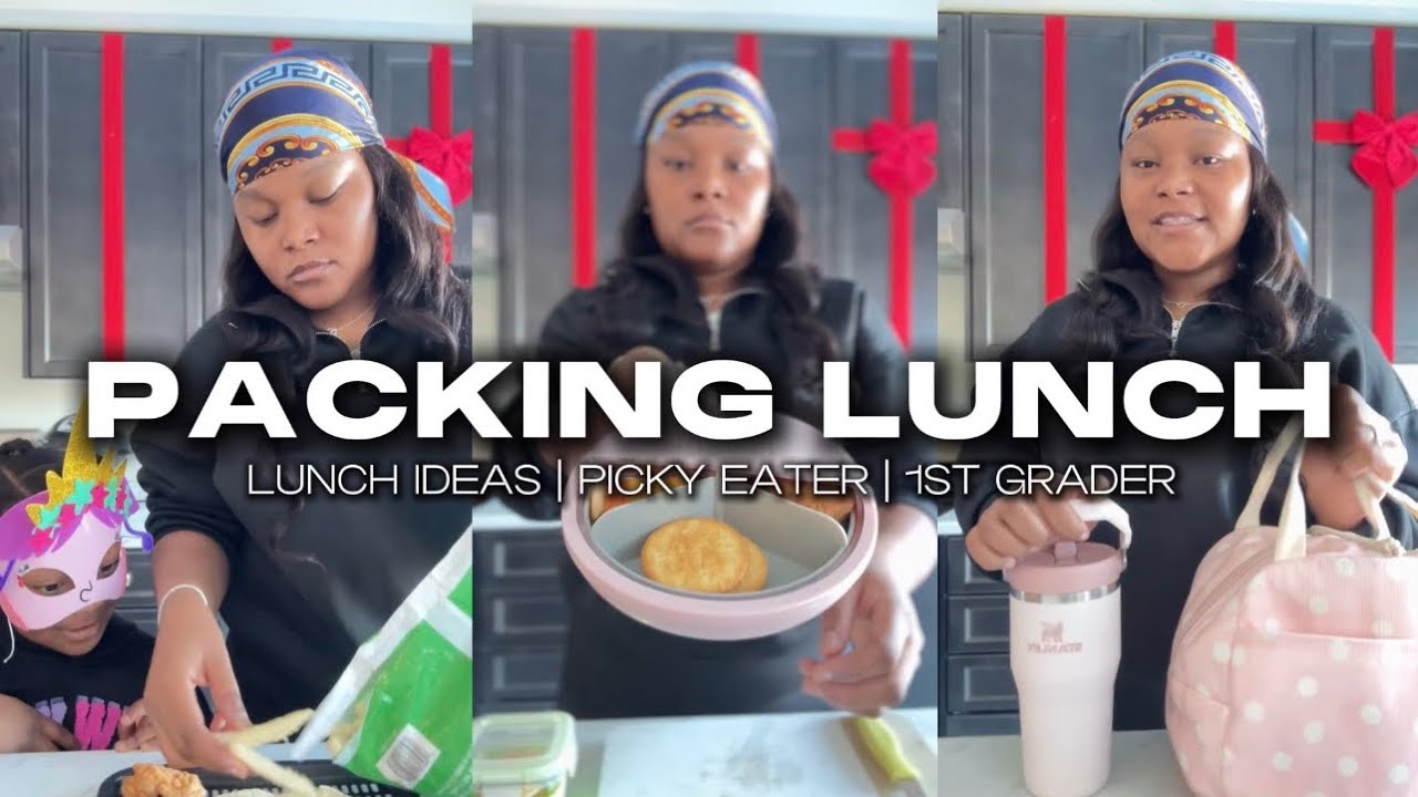 PACKING LUNCH FOR MY PICKY EATING 1ST GRADER| LUNCH IDEAS | TIPS + TRICKS