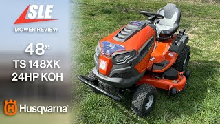 Review of Husqvarna TS 148XK 48' Lawn Tractor 24HP KOH (Scratch and Dent)
