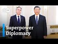Us secretary of state blinken visits china for tough talks  dw news