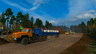 Euro Truck Simulator 2 1.36 Суровая россия Владивосток в Эгвекинот Удобрение 23 077кг #1