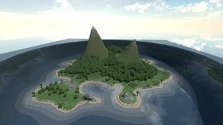 Minecraft - The Sunken Island: Custom Terrain Adventure Map