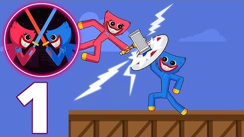 Poppy Stickman Fighting - Gameplay Walkthrough Part 1 - Tutorial (iOS, Android)