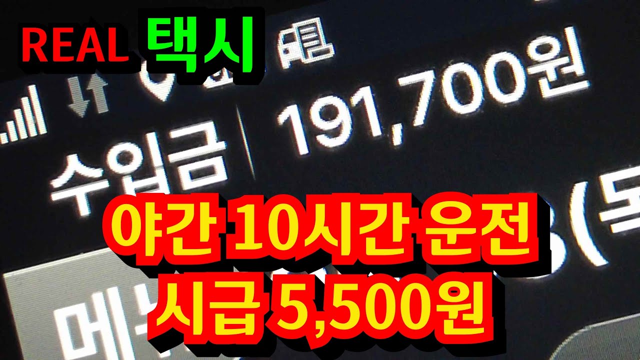 #택시 쉽게 시작하지만 오래 못하는 이유 / 이걸 어떻게 버텨...