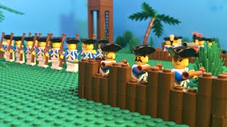 Lego Pirates Battle of Palm Island Stop Motion