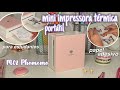 mini impressora térmica portátil✨ ~ para estudantes (M02 phomemo) ~ umboxing