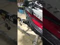This customer takes good care of his boat. Red and Smoke Bullet