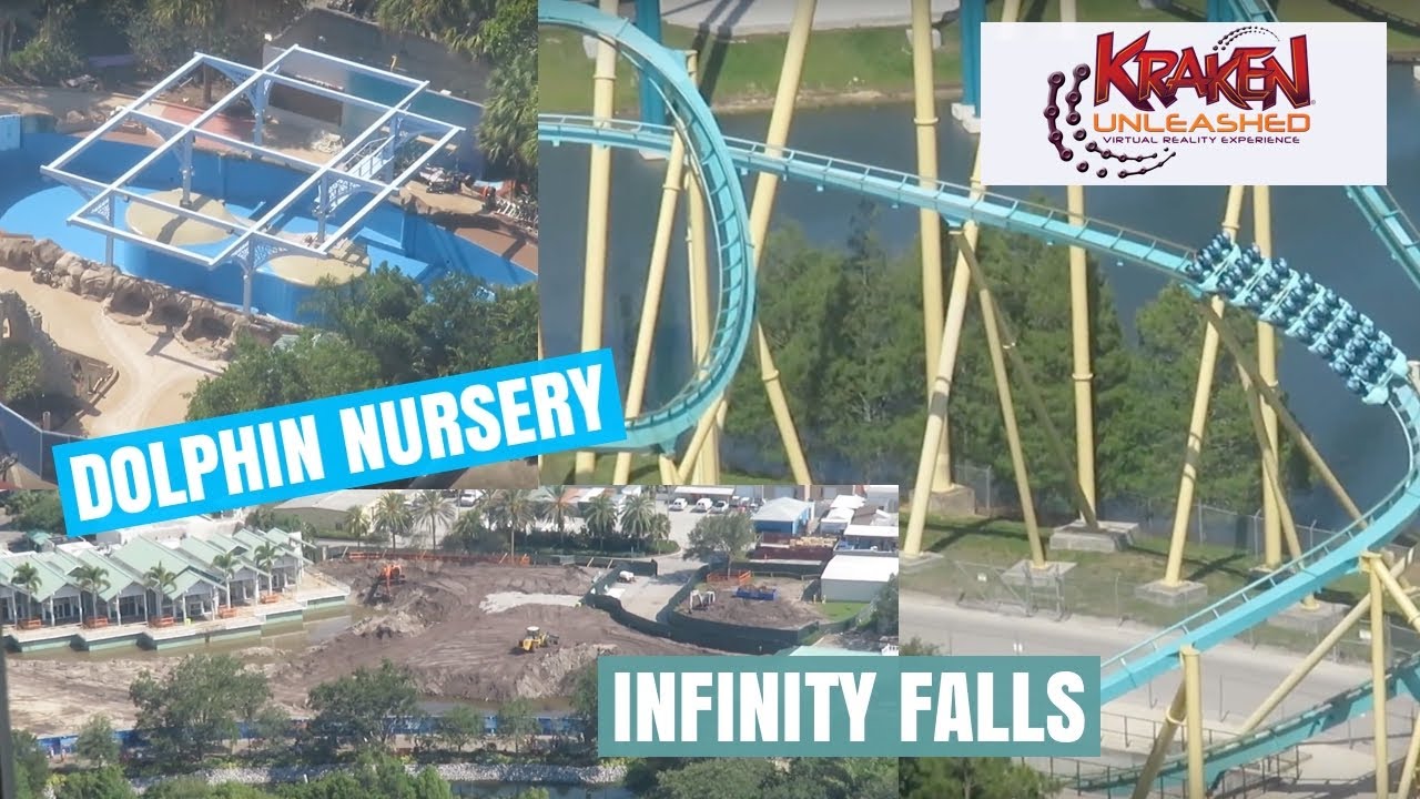 Dolphin Infinity Kraken Unleashed Testing, Dolphin Nursery & Infinity Falls Construction ...