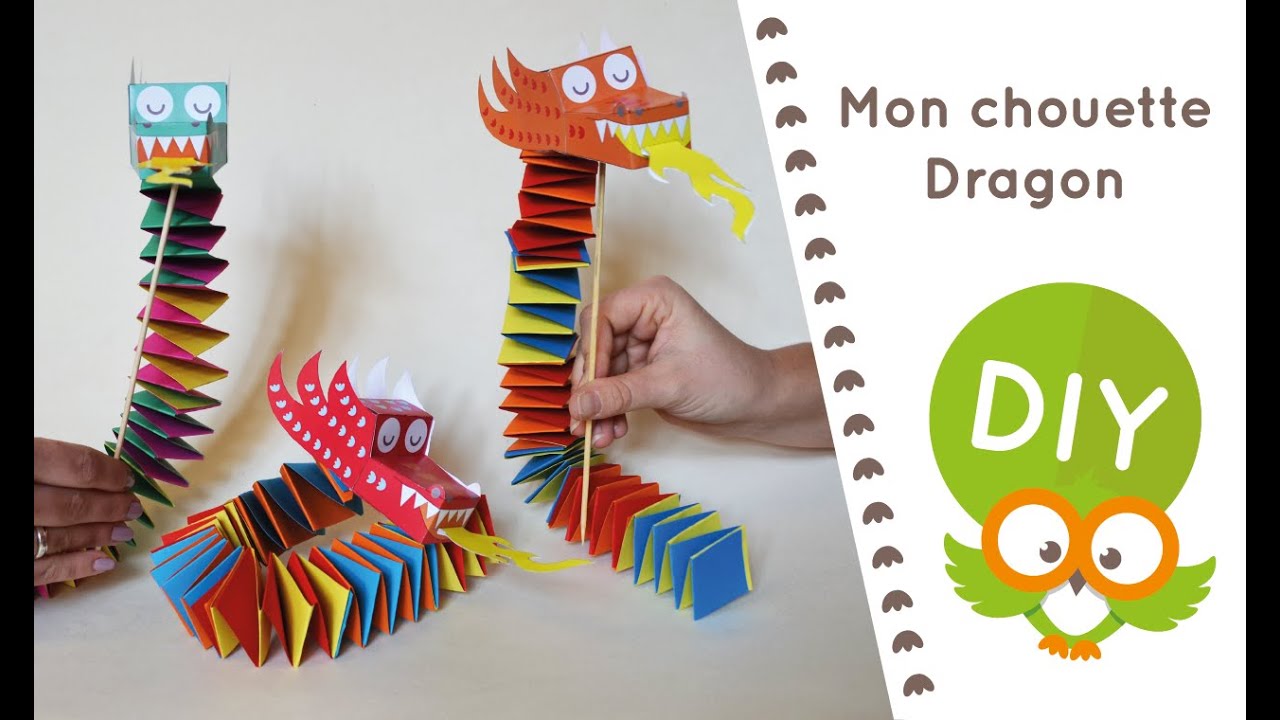 DIY Eclair #2  Mon Chouette Dragon de Papier  YouTube