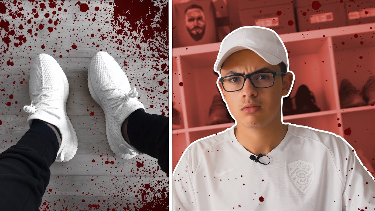Blut Auf Weissen 400 Sneaker Youtube