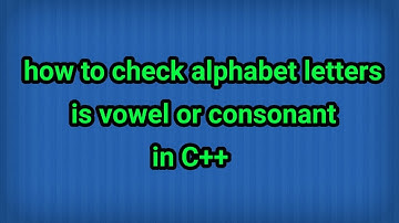 Write a program that inputs a character from the user and check whether it is a vowel or consonant.