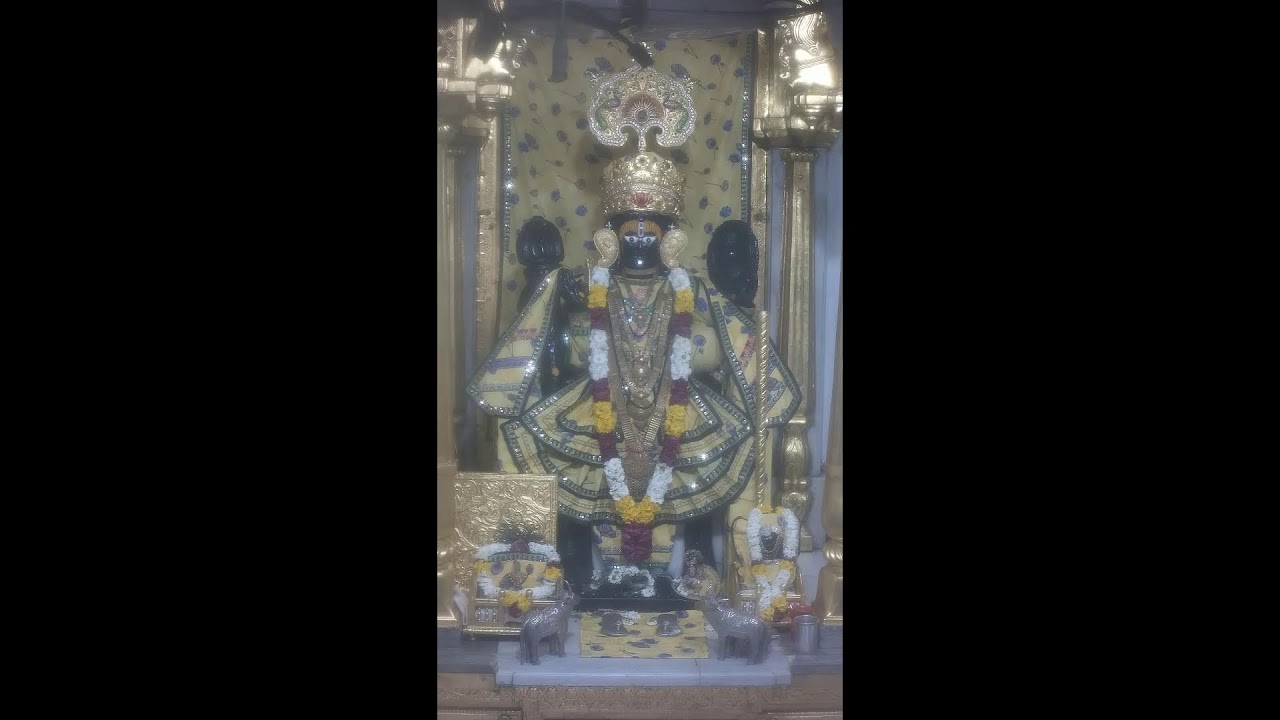 Shree Shamlaji Vishnu Mandir Live Darshan