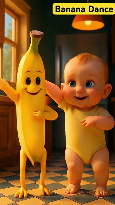 Babies 👶 Banana 🍌 Chicken 🐔 Trending Dance #baby #funny #shorts #dance #aigenerated #viralvideo