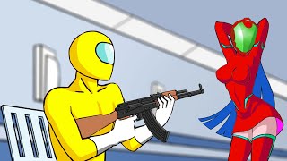 Among Us Perfect Timing - Funny Moments #19 / Among Us Animation