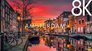 Amsterdam, Netherlands 🇳🇱 in 8K ULTRA HD 60 FPS - 2024 Travel Video