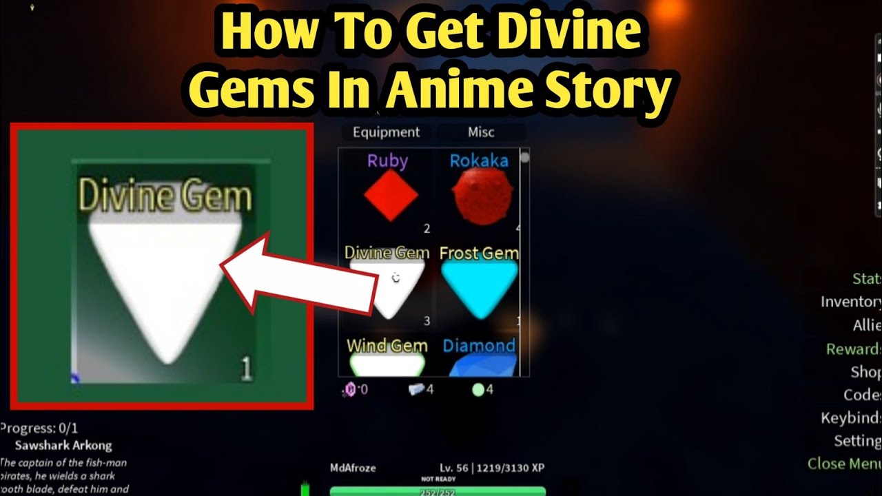 How To Get Frost Gems In Anime Story 