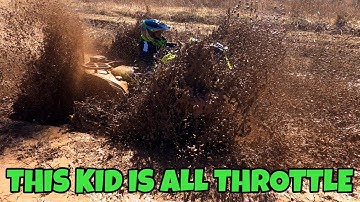 MY SON ALMOST FLIPS MY CANAM RENEGADE 1000 XMR