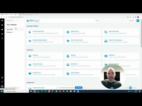 My Account Utility Overview in the CIMcloud Worker Portal