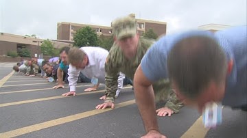 Drop and give me 22, push-up challenge aims to save lives of veterans