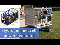 How to make a hydrogen fuel cell power generator