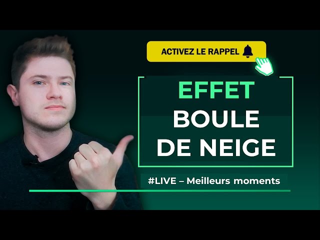 Tu connaissais ? 🤔 ➡️ L'effet boule de neige est un principe important  dans le domaine de l'invest