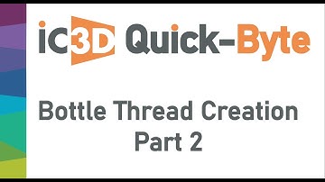 IC3D Masterclass: 2D Spinner & Thread Creation Part 2