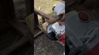 Electric Tool Peeling, Time-Saving Wood Processing