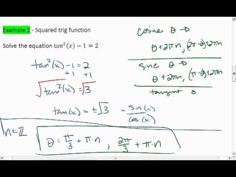 PC 7.4a (3 of 5) Solving Trig Equations, Ex. 2.mp4