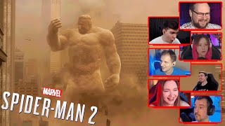 Реакция Летсплейщиков на Песочного Человека | Marvel's Spider-Man 2