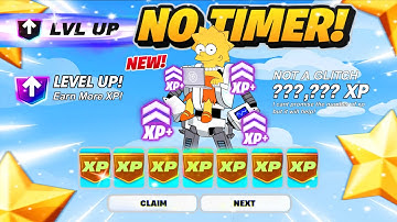 *NO TIMER* Fortnite XP MAP How To LEVEL UP FAST in SIMPSONS SEASON! (EARN XP For BATTLE PASS!)