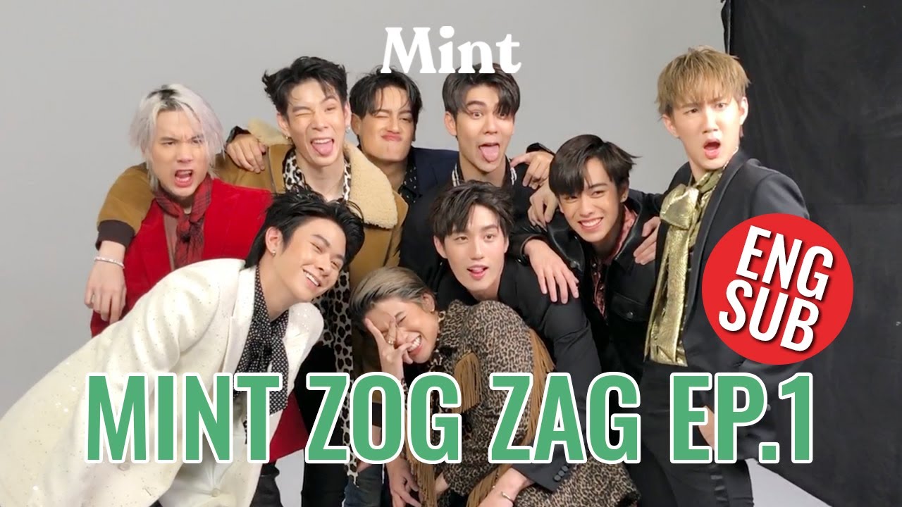 [VLOG] ตะลุยเบื้องหลังกองถ่าย 9 หนุ่ม ถ่ายปก Mint Vol.2 (ENG SUB) | Mint Zog Zag EP.1