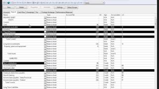 Working Papers: Moving Accounts in Working Trial Balance - Report Tab